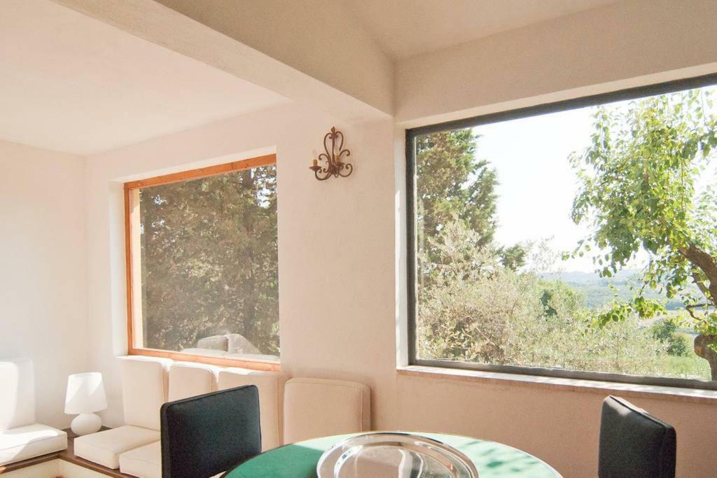 Stunning Country House Overlooking Tuscany Hills Lorenzana ภายนอก รูปภาพ